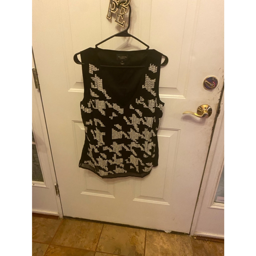 St John Couture black beaded shell size 10